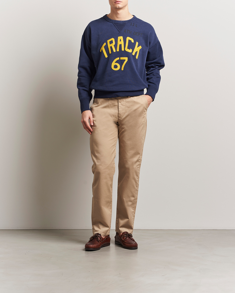 Herren | Pullover | Polo Ralph Lauren | Vintage Crew Neck Sweatshirt Newport Navy