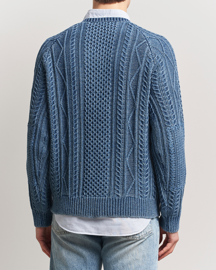 Herren | Pullover | Polo Ralph Lauren | Knitted Flag Sweater Indigo