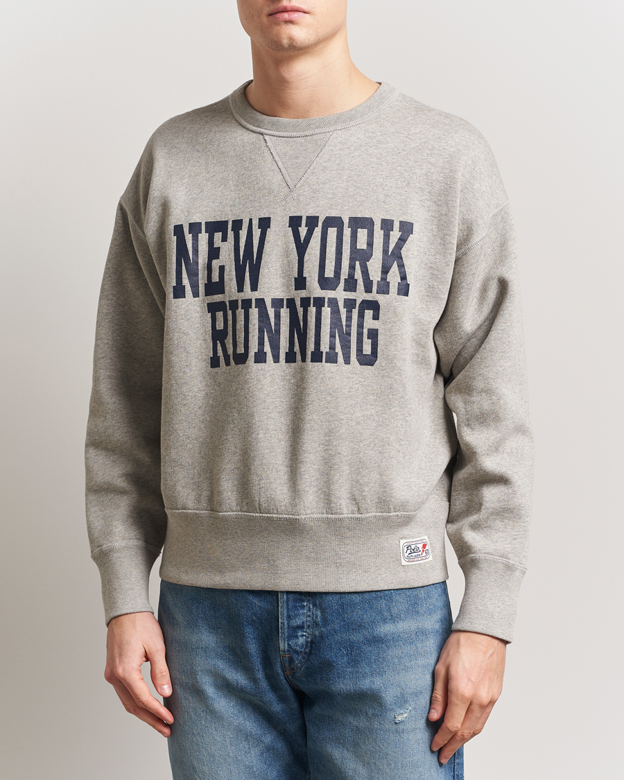 Herren | Pullover | Polo Ralph Lauren | NYC Running Fleece Sweatshirt Dark Sport Heather