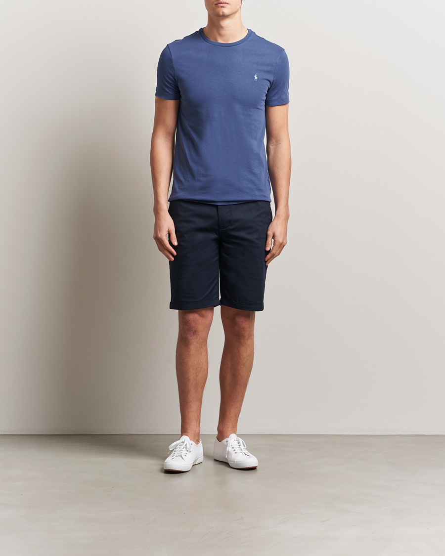 Herren | T-Shirts | Polo Ralph Lauren | Crew Neck T-Shirt Light Navy