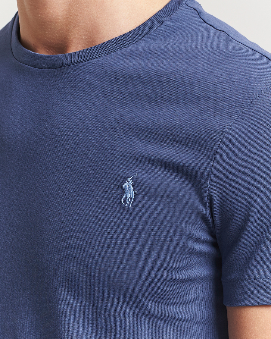 Herren | T-Shirts | Polo Ralph Lauren | Crew Neck T-Shirt Light Navy