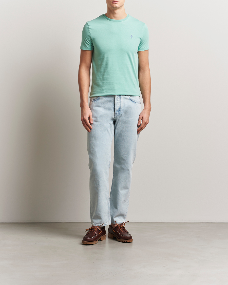 Herren | T-Shirts | Polo Ralph Lauren | Crew Neck T-Shirt Celadon
