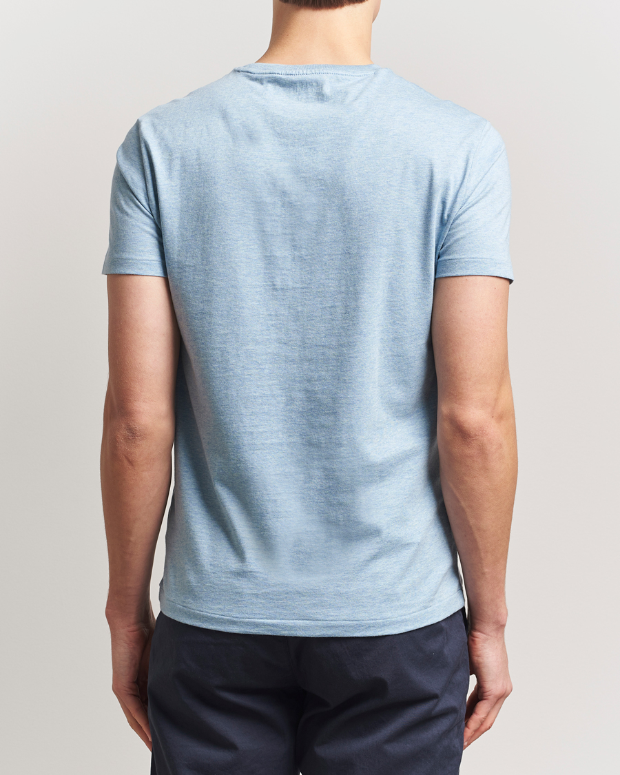 Herren | T-Shirts | Polo Ralph Lauren | Crew Neck T-Shirt Modern Blue Heather