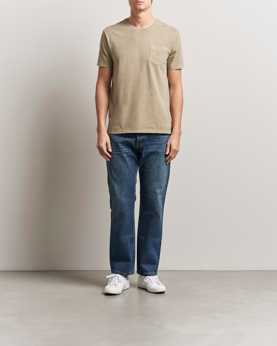 Herren | T-Shirts | Polo Ralph Lauren | Crew Neck Pocket T-Shirt Olive