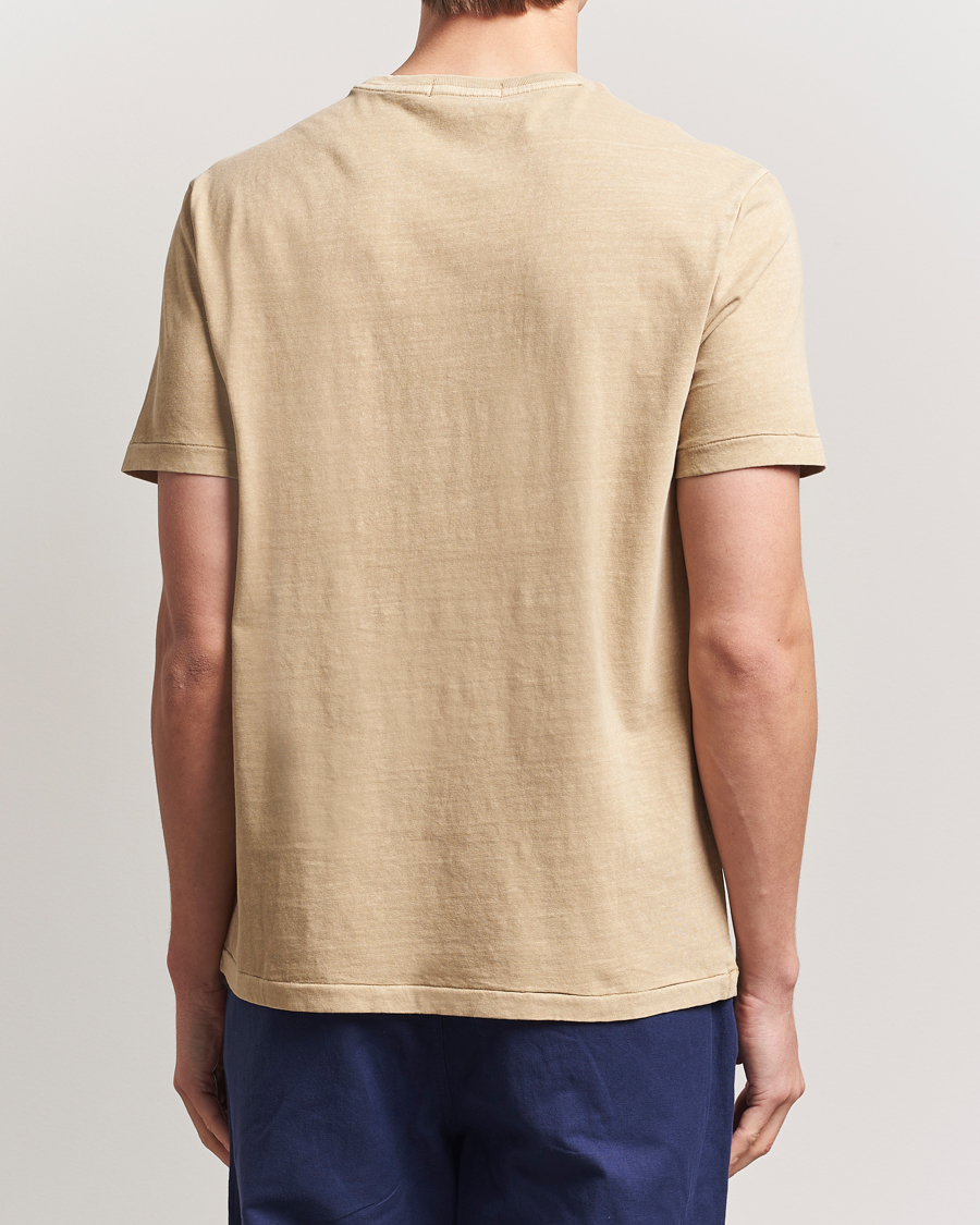 Herren | T-Shirts | Polo Ralph Lauren | Cotton Linen T-Shirt Coastal Beige