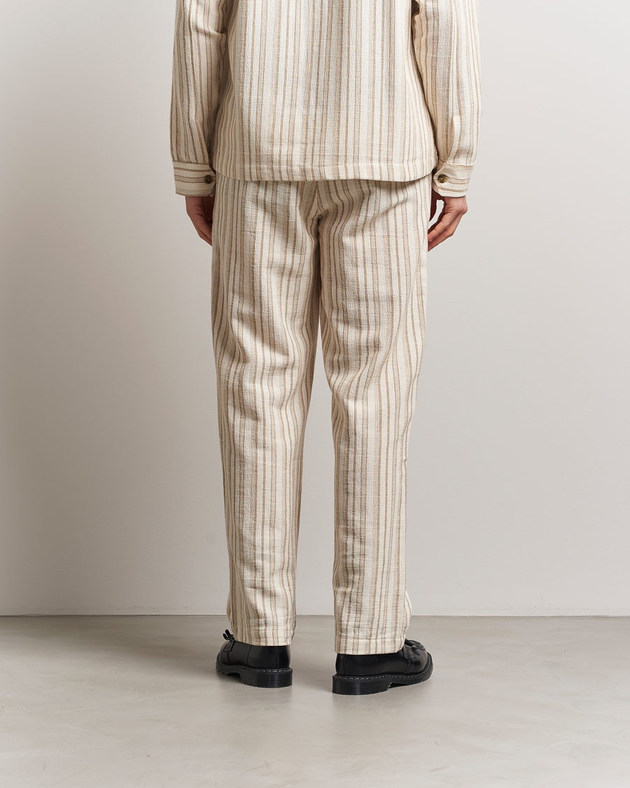 Herren | Hosen | LES DEUX | Houston Stripe Cotton Pants Ivory