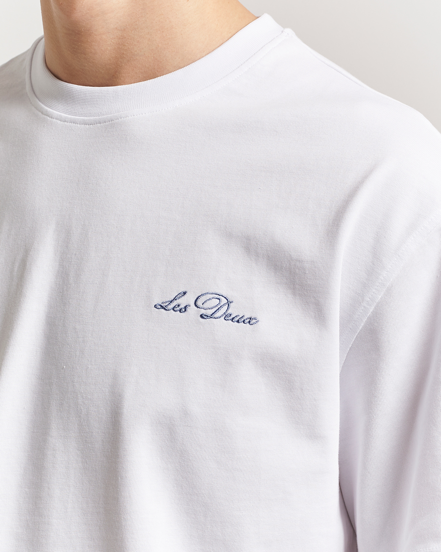 Herren | T-Shirts | LES DEUX | Crew T-Shirt White