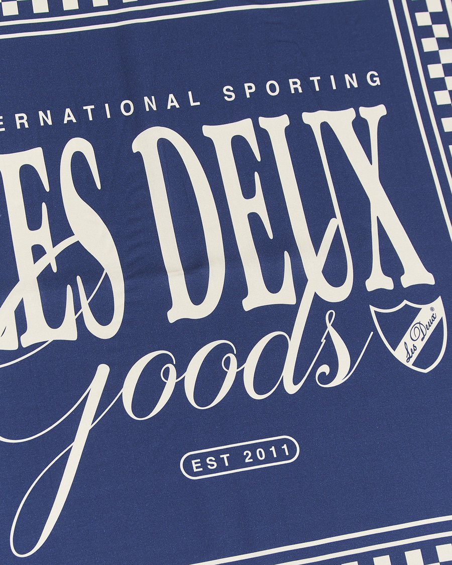 Herren | Les Deux Goods Tencel Neckercheif Blue | LES DEUX | Goods Tencel Neckercheif Blue