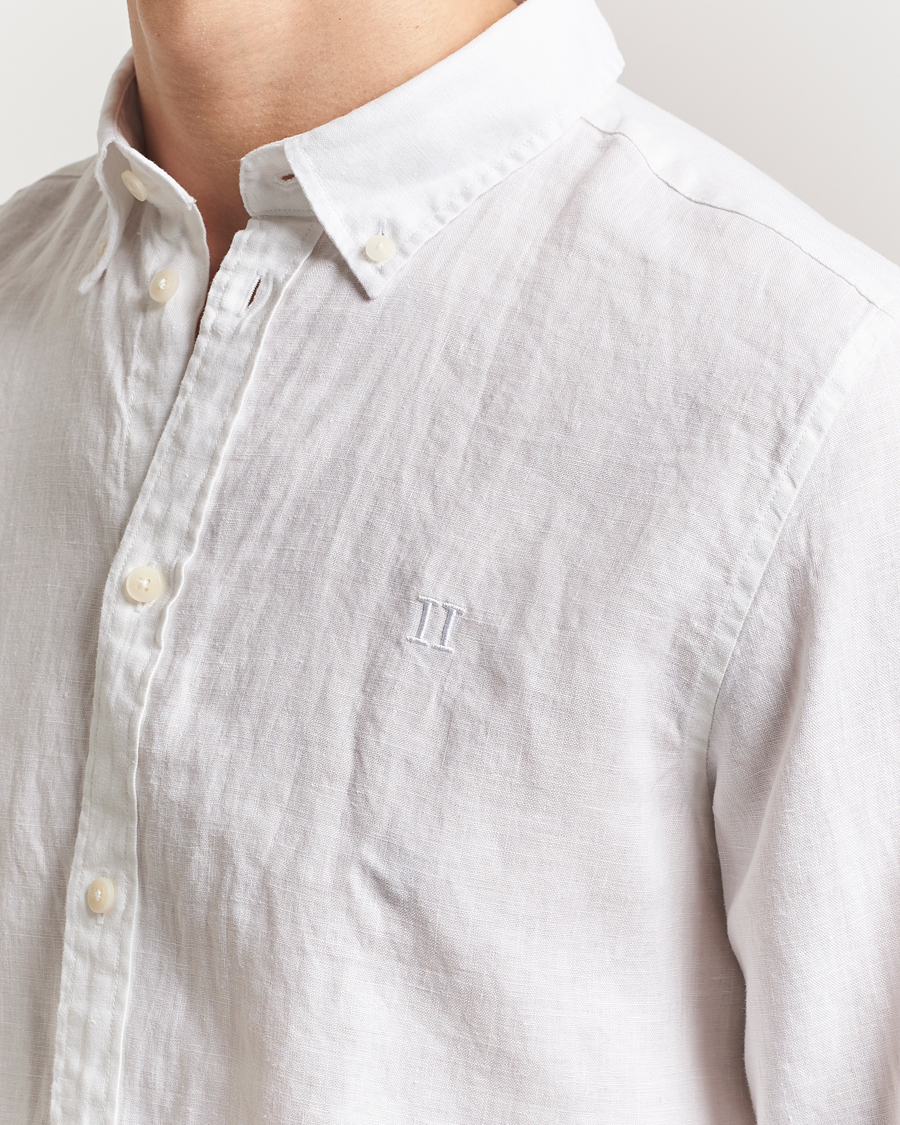 Herren | Hemden | LES DEUX | Kristian Linen Shirt White