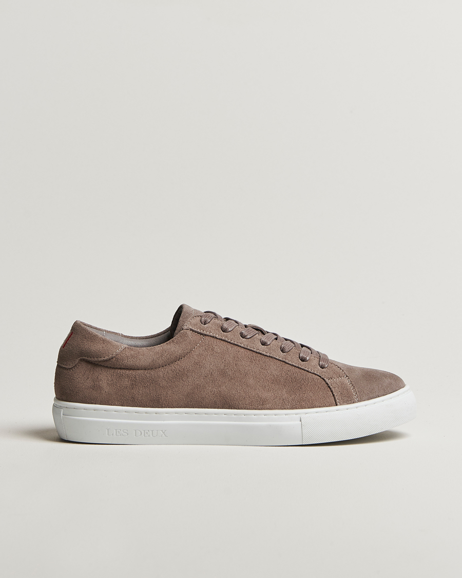 Herren | Les Deux Theodor Suede Sneakers Dove Grey | LES DEUX | Theodor Suede Sneakers Dove Grey