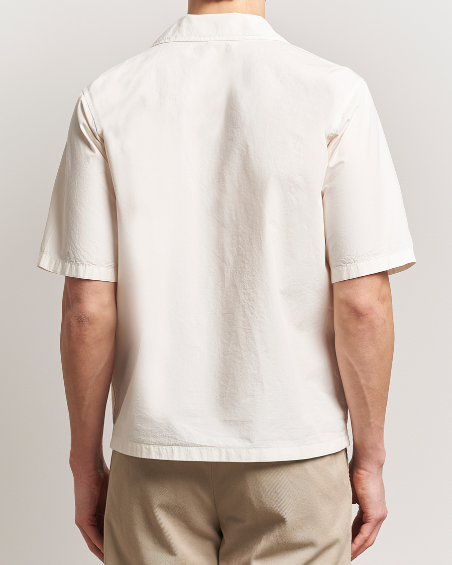Herren | Hemden | Aspesi | Short Sleeve Utility Shirt Light Beige