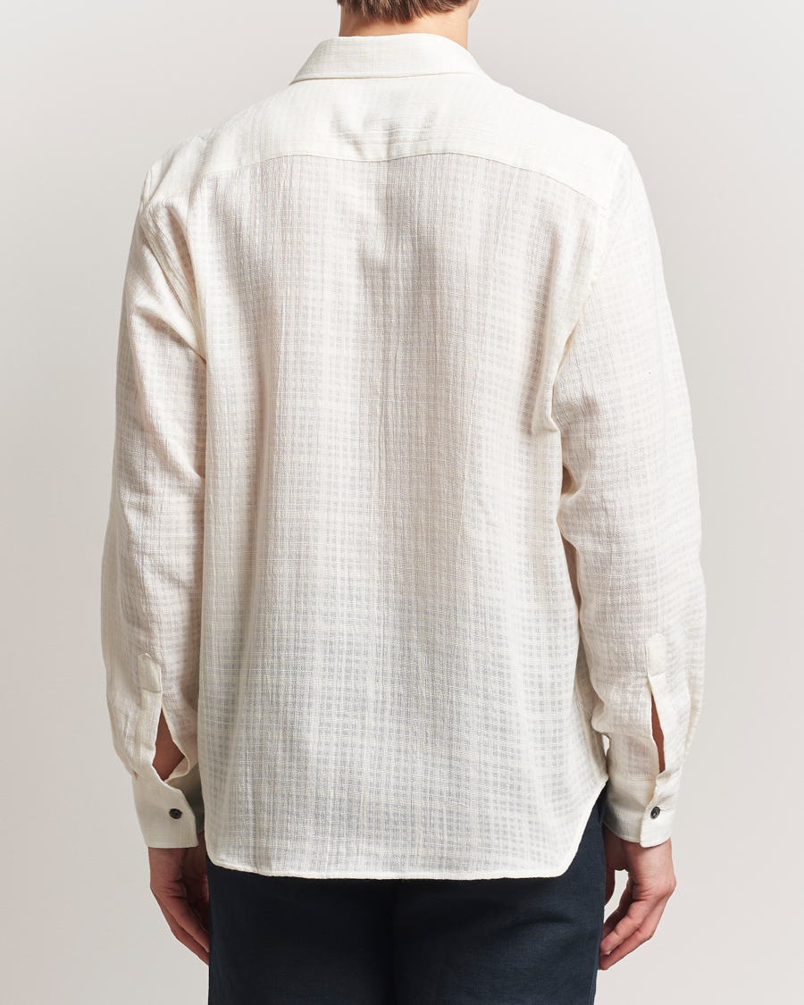 Herren | Hemden | Peregrine | Cotton Resort Shirt White