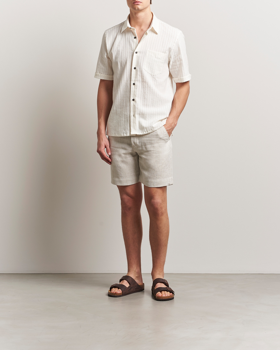 Herren | Shorts | Peregrine | Grange Linen Shorts Natural