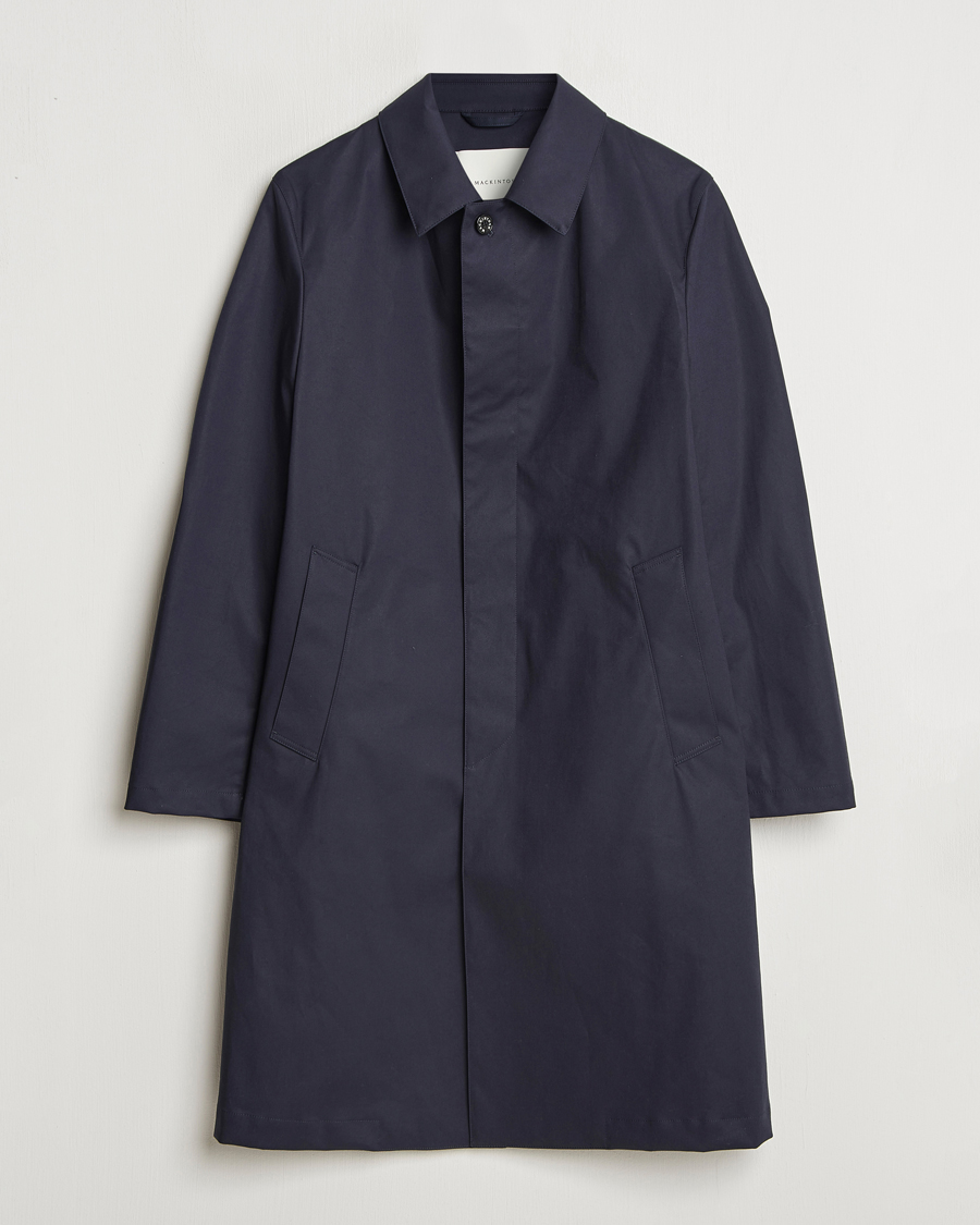 Herren | Jacken | Mackintosh | Dunkeld Car Coat Navy
