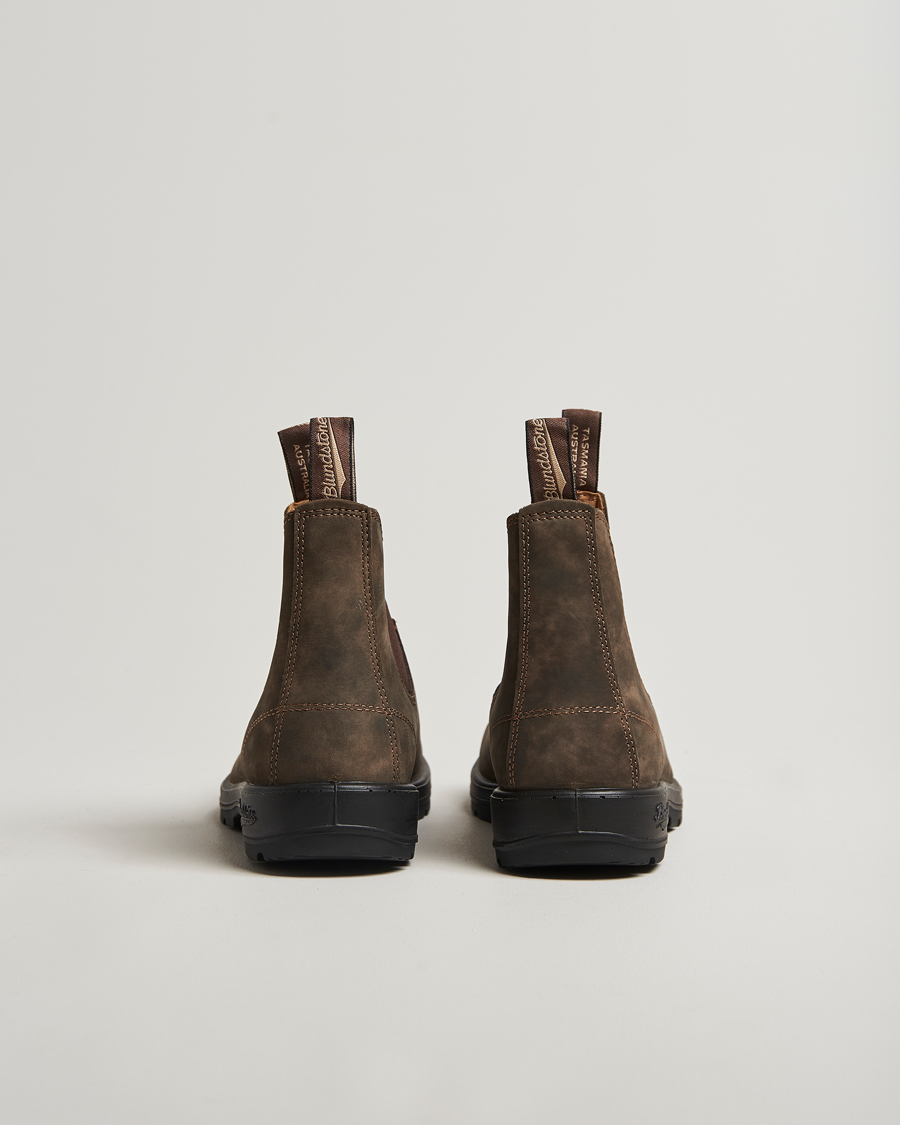 Herren | Boots | Blundstone | 585 Original Leather Chelsea Boot Rustic Brown