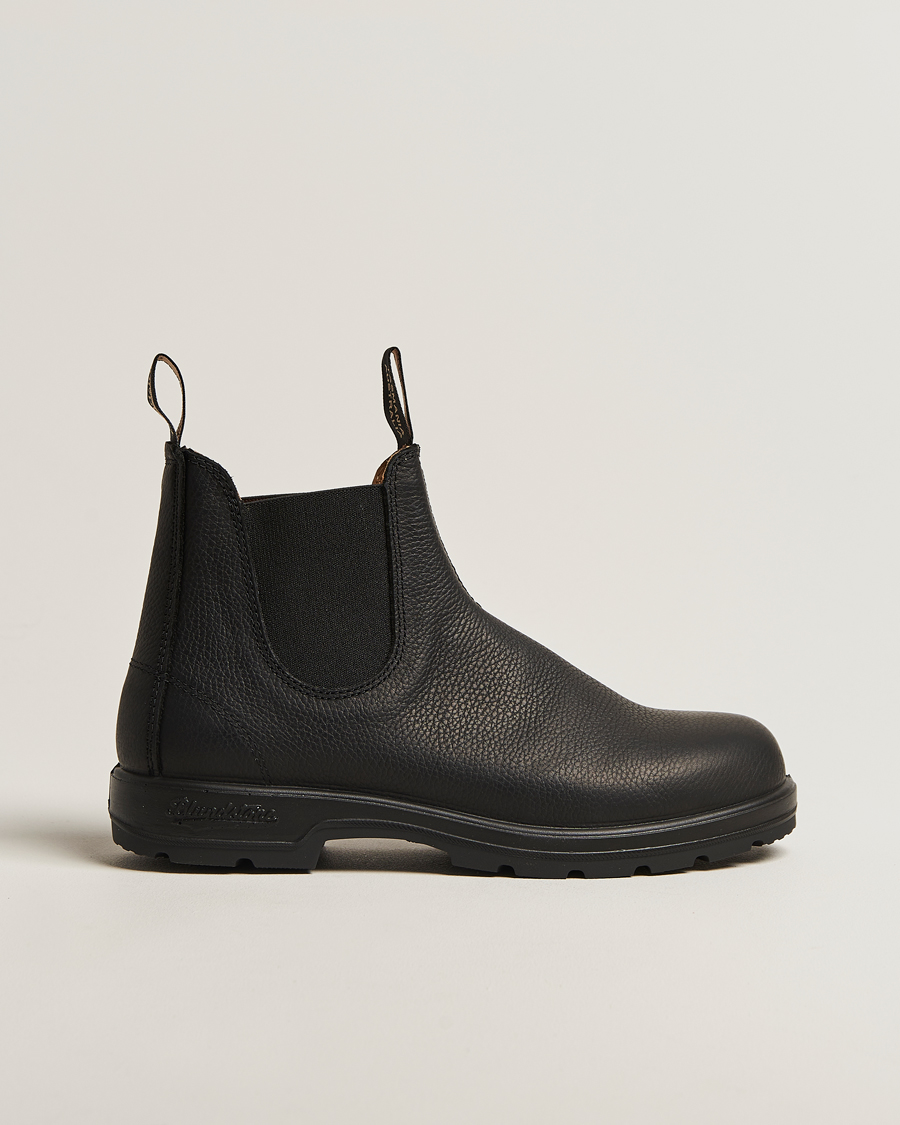 Herren | Blundstone 1447 Classic Leather Chelsea Boot Black Pebble | Blundstone | 1447 Classic Leather Chelsea Boot Black Pebble