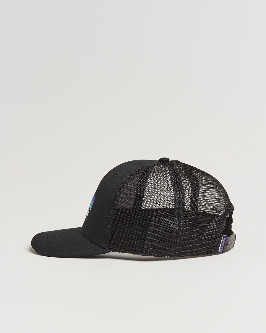 Herren | Patagonia P-6 Logo Trucker Hat Black | Patagonia | P-6 Logo Trucker Hat Black