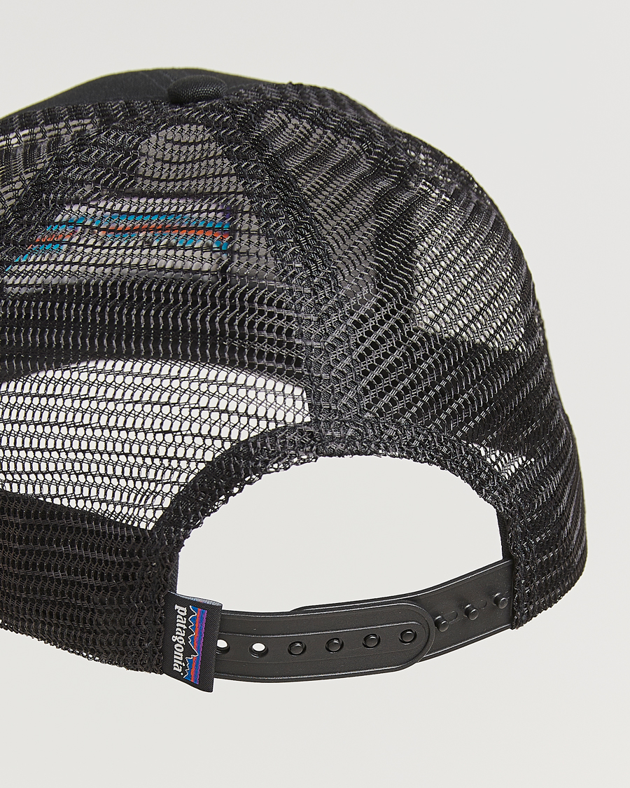 Herren | Patagonia P-6 Logo Trucker Hat Black | Patagonia | P-6 Logo Trucker Hat Black