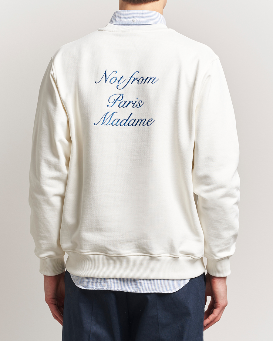 Herren | Pullover | Drôle de Monsieur | Slogan Sweatshirt Off White