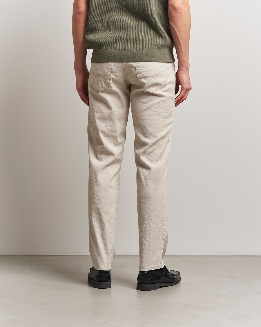Herren | Hosen | Brax | Cadiz Linen-Flex 5-Pocket Pants Beach