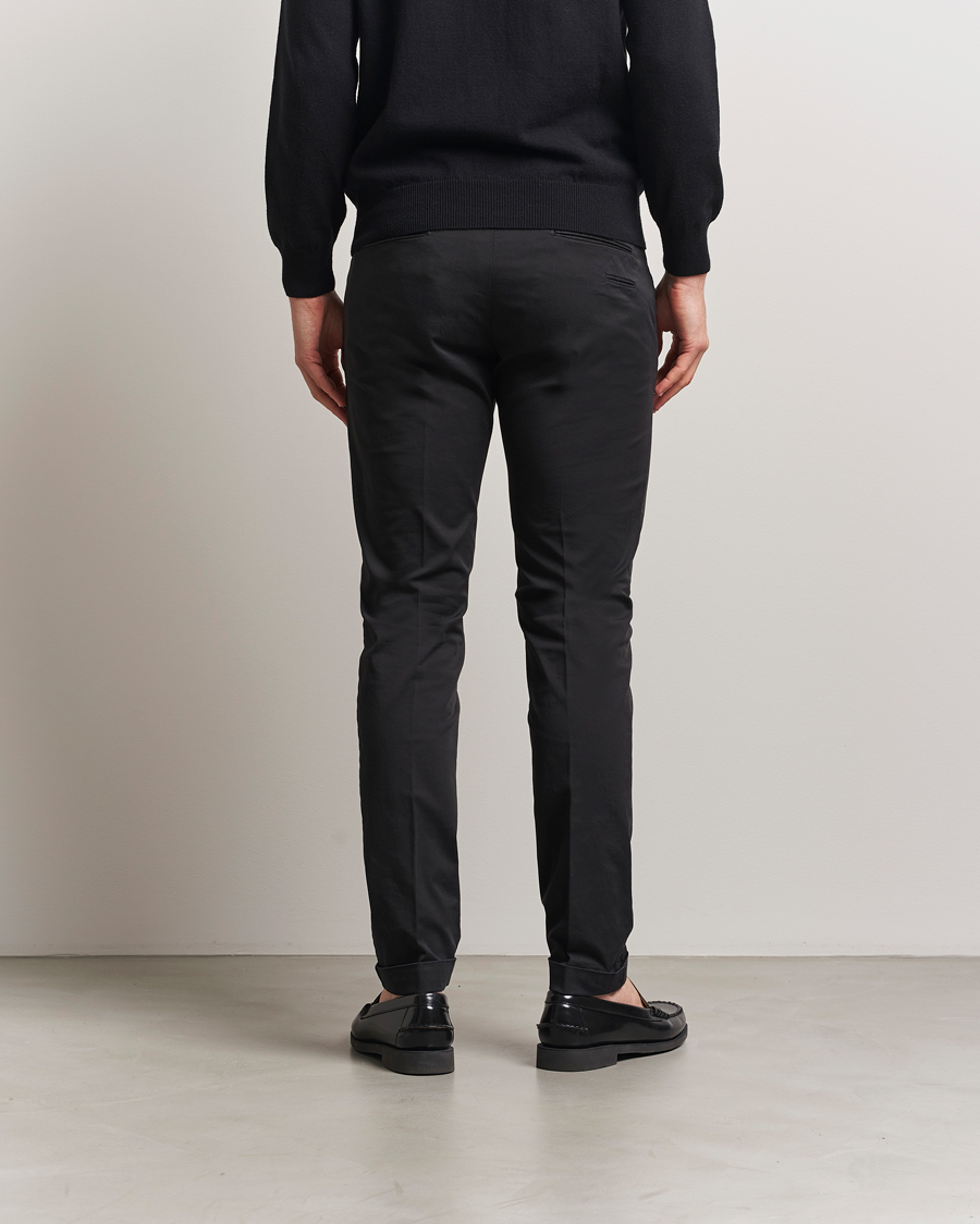 Herren | Hosen | Briglia 1949 | Slim Fit Cotton Chinos Black