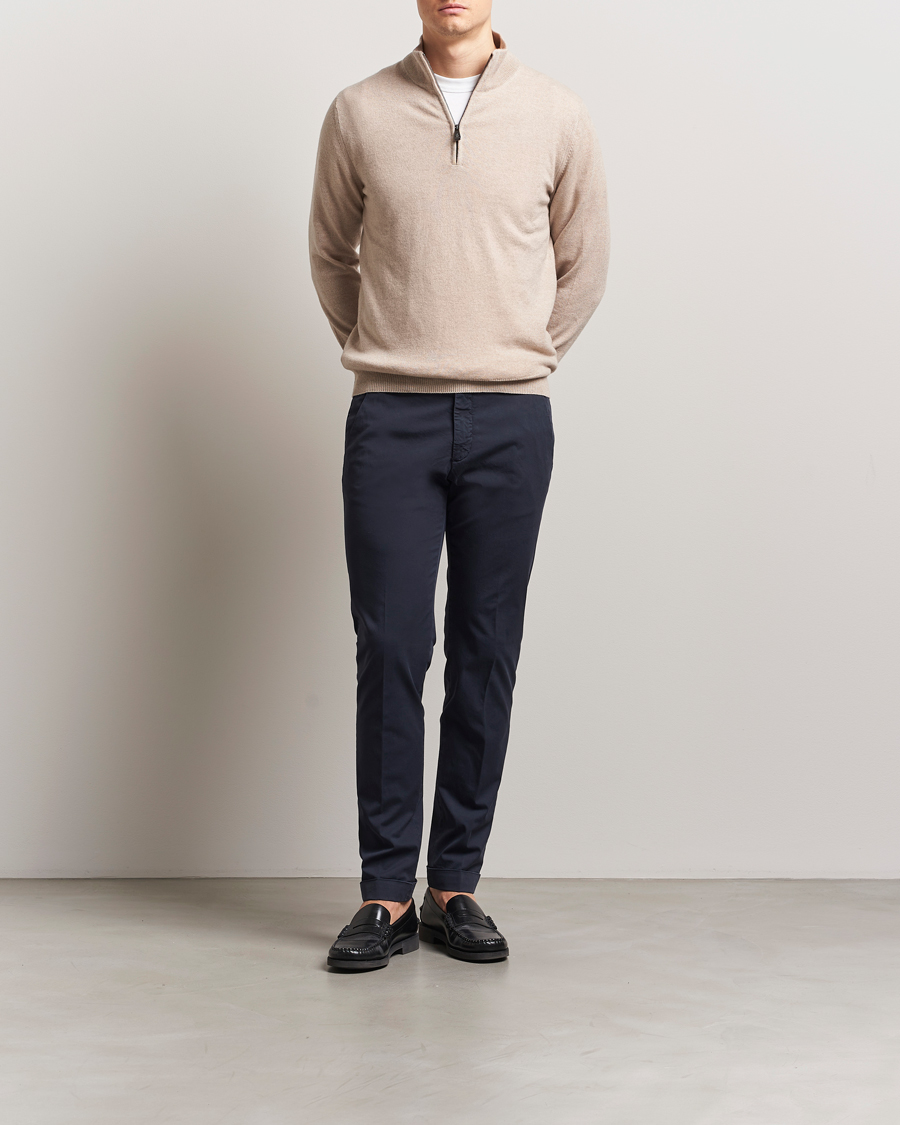Herren | Hosen | Briglia 1949 | Slim Fit Cotton Chinos Navy