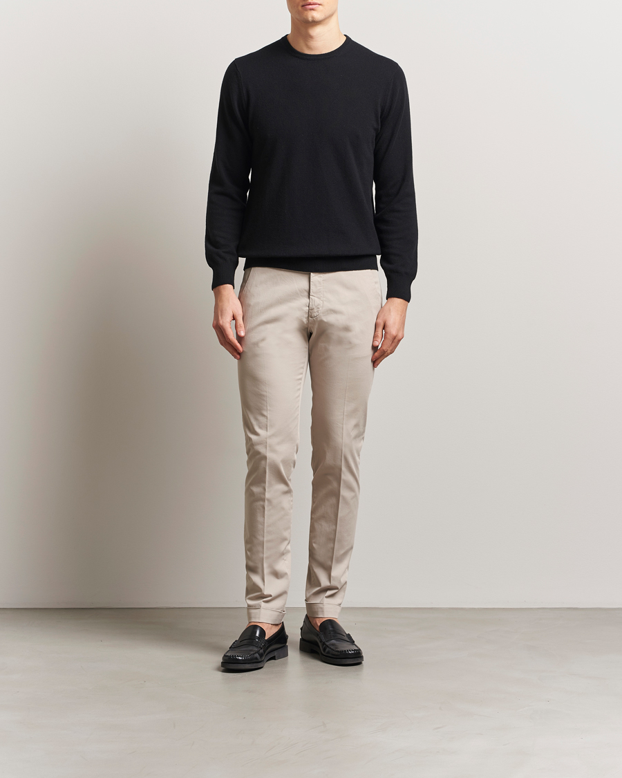 Herren | Hosen | Briglia 1949 | Slim Fit Cotton Chinos Beige