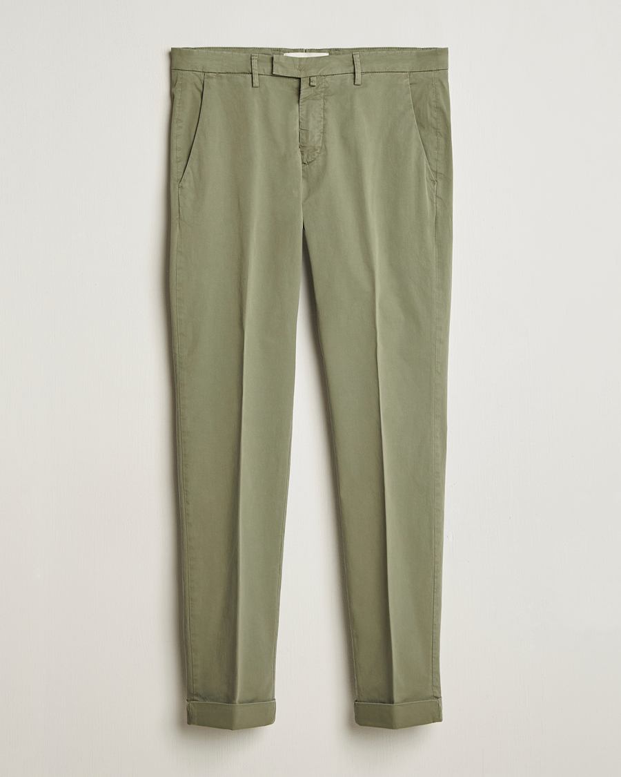 Herren | Hosen | Briglia 1949 | Slim Fit Cotton Chinos Olive
