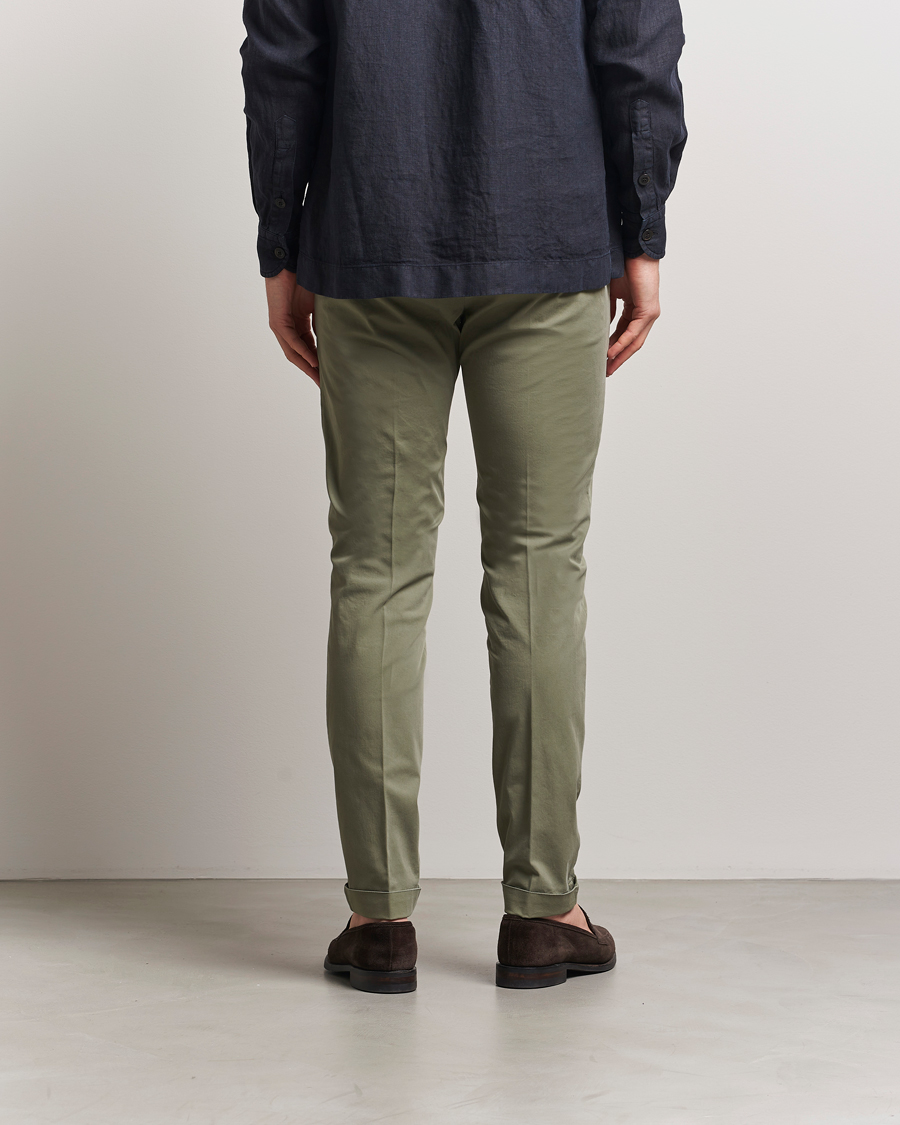 Herren | Hosen | Briglia 1949 | Slim Fit Cotton Chinos Olive