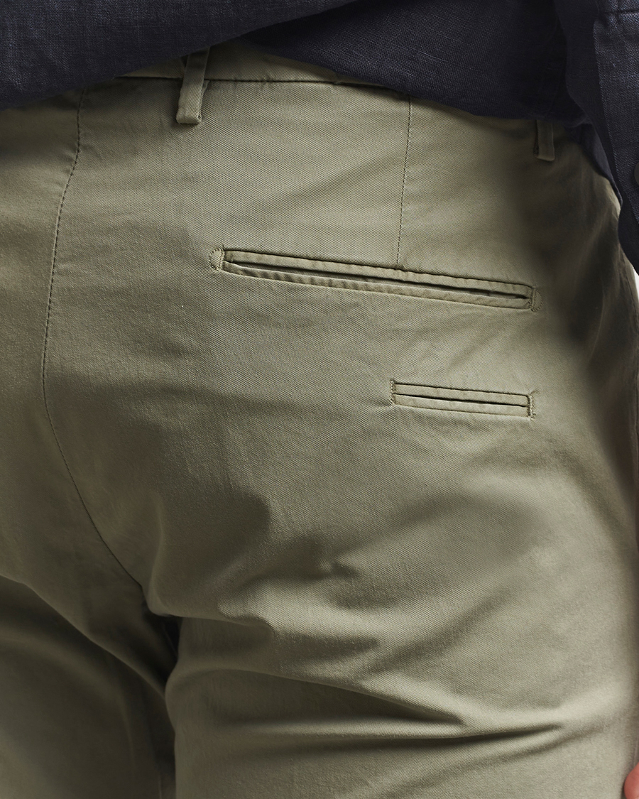 Herren | Hosen | Briglia 1949 | Slim Fit Cotton Chinos Olive