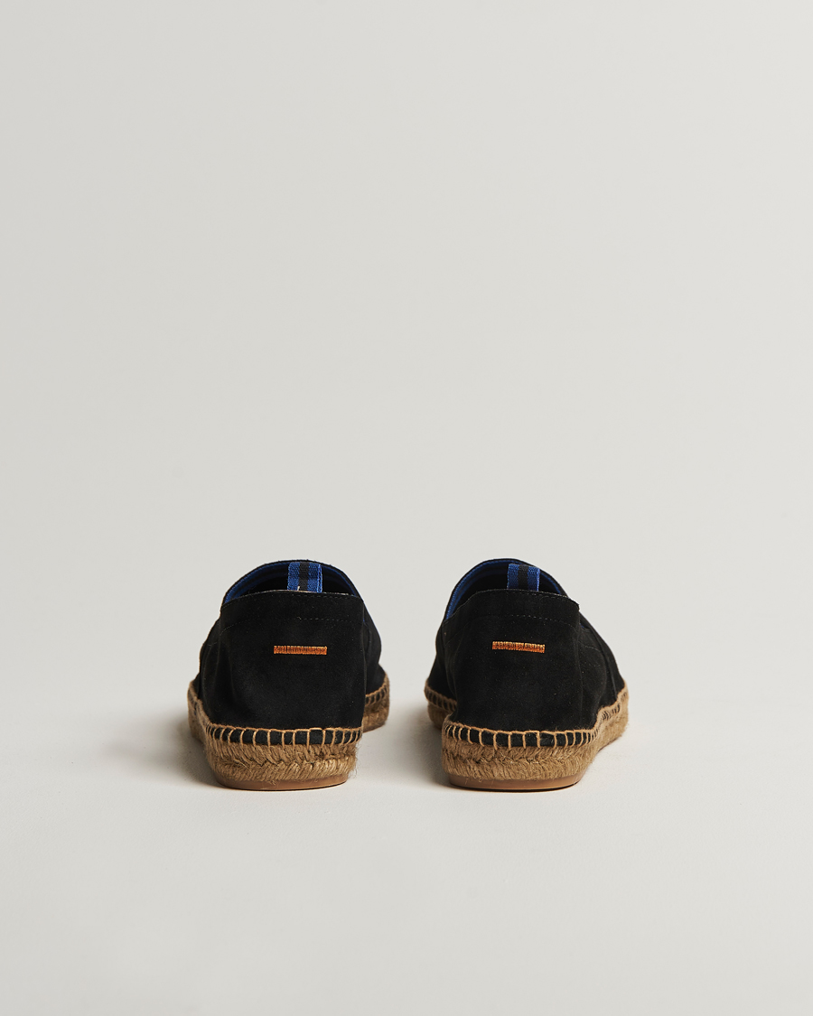 Herren | Espadrillo | Castañer | Pablo Casual Suede Espadrilles Negro