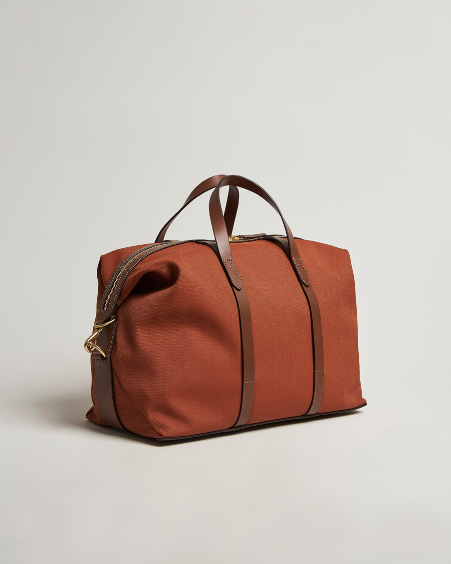 Herren | Mismo M/S Avail 48h Nylon Weekendbag Terracotta/Cuoio | Mismo | M/S Avail 48h Nylon Weekendbag Terracotta/Cuoio
