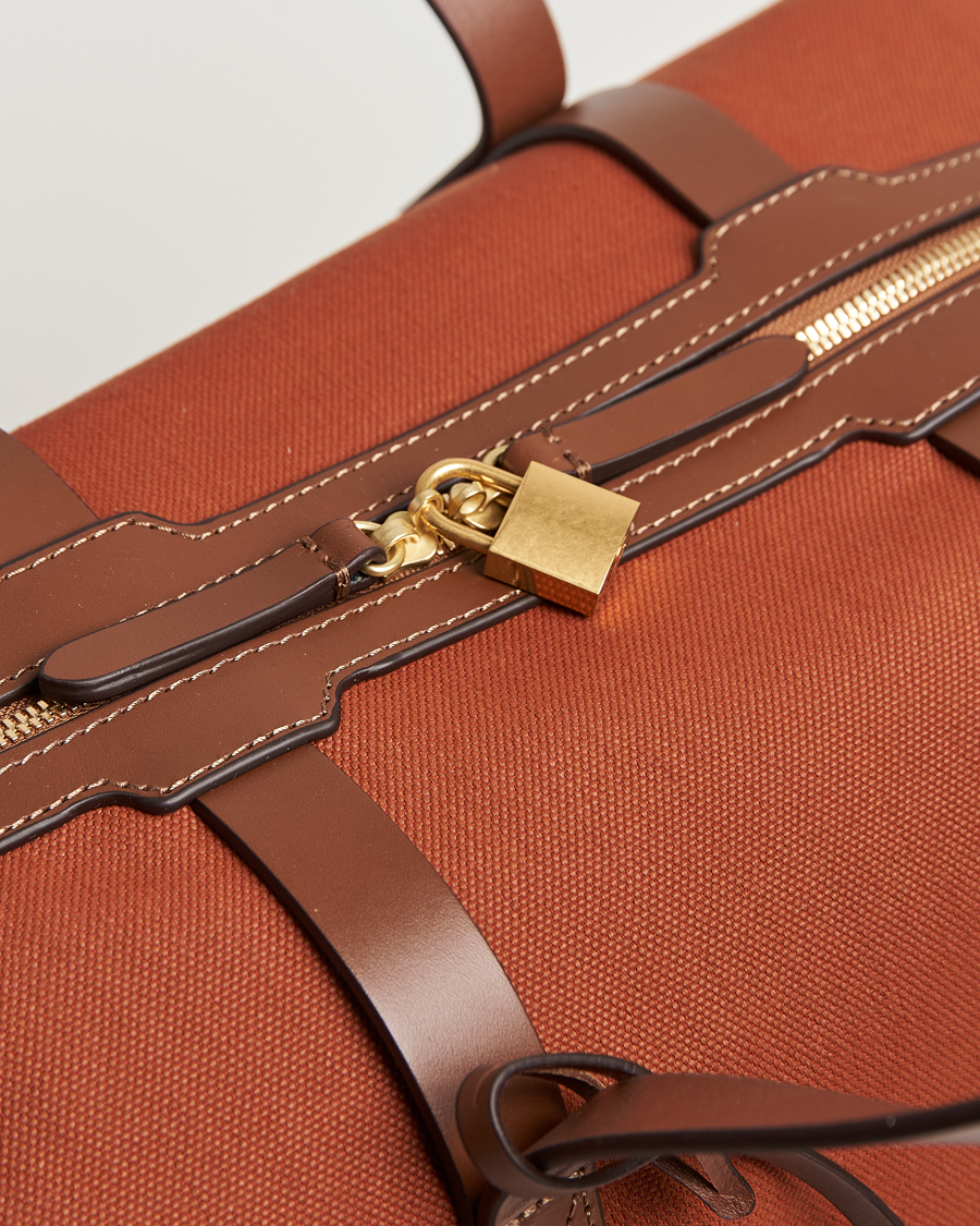 Herren | Mismo M/S Avail 48h Nylon Weekendbag Terracotta/Cuoio | Mismo | M/S Avail 48h Nylon Weekendbag Terracotta/Cuoio