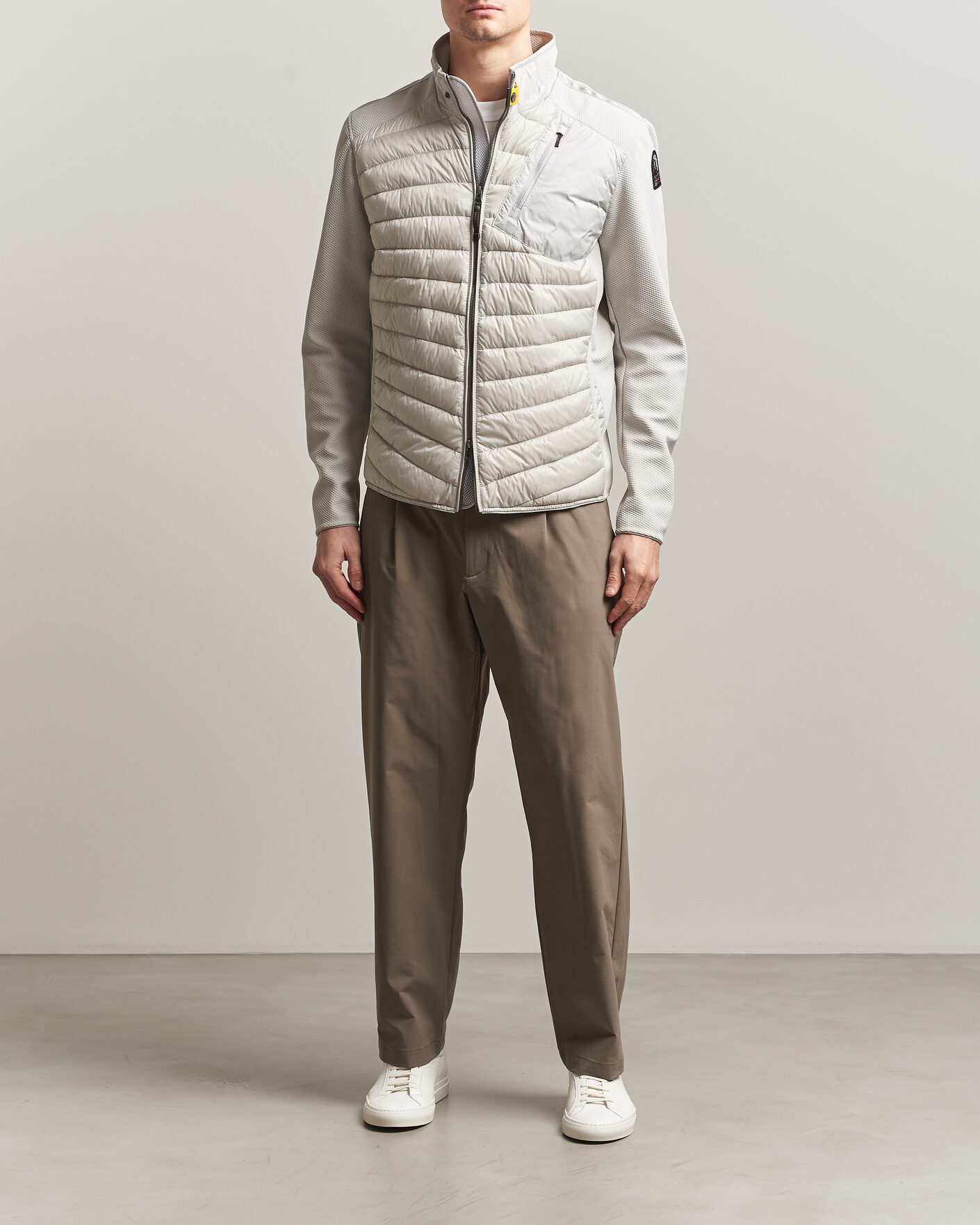 Herren | Jacken | Parajumpers | Jayden Mesh Hybrid Jacket Ghiaccio