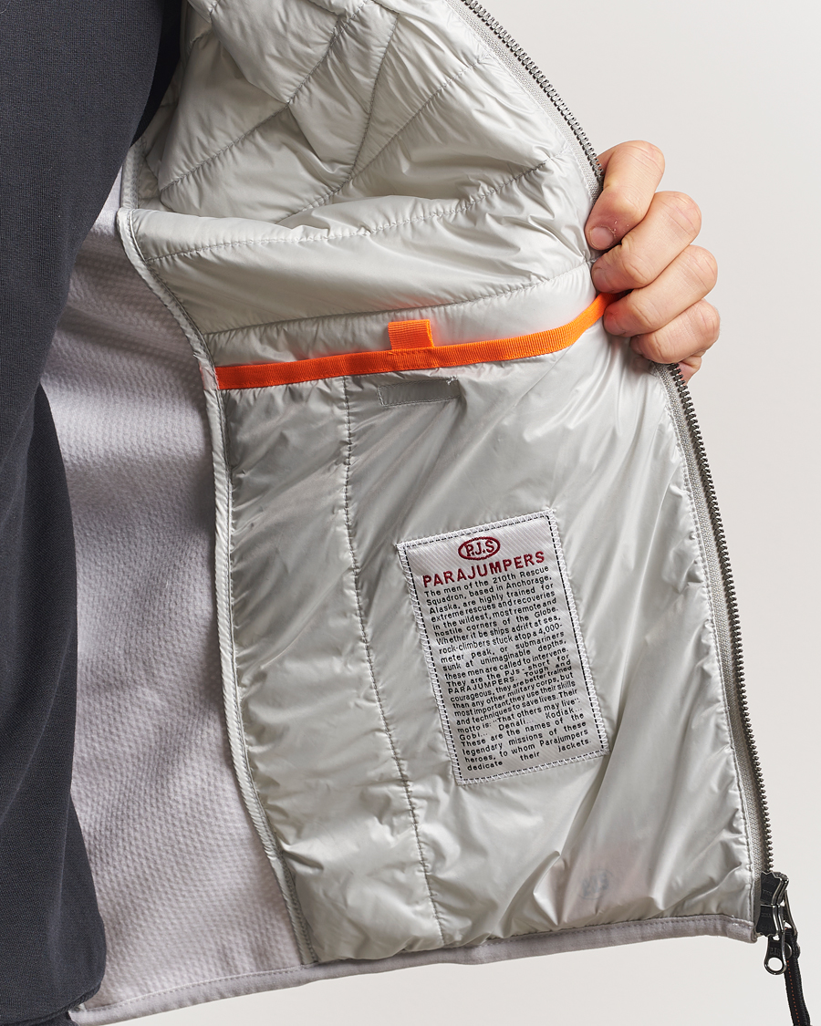 Herren | Jacken | Parajumpers | Nolan Mesh Hooded Hybrid Ghiaccio