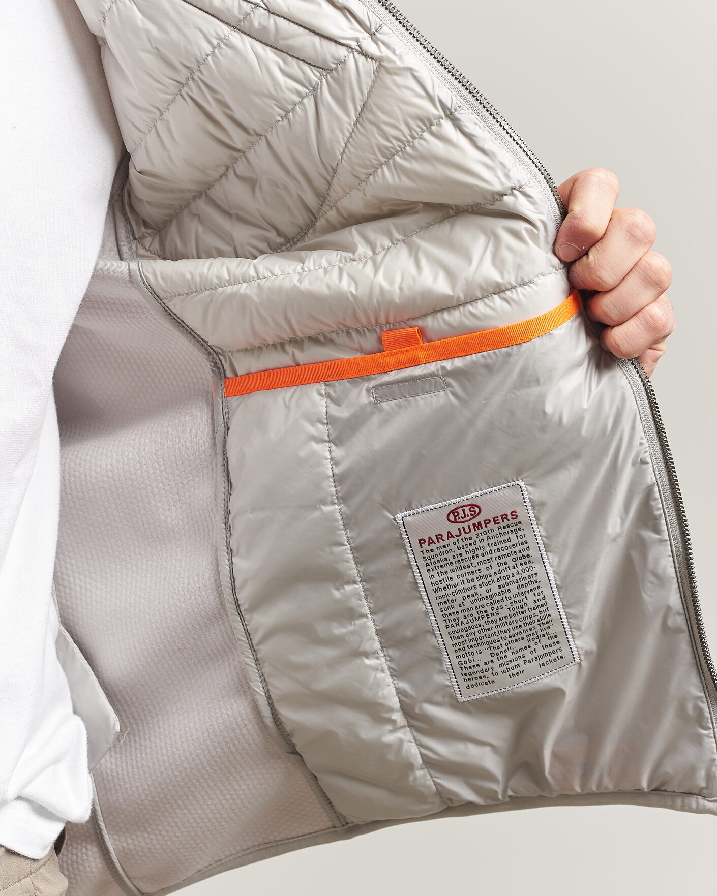 Herren | Jacken | Parajumpers | Nolan Mesh Hooded Hybrid Ghiaccio