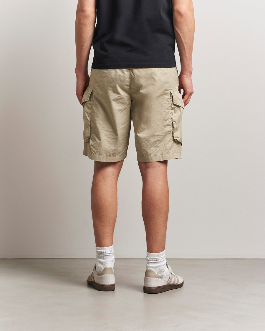Herren | Shorts | Parajumpers | Edmund Garment Dyed Twill Cargo Shorts Asparagus