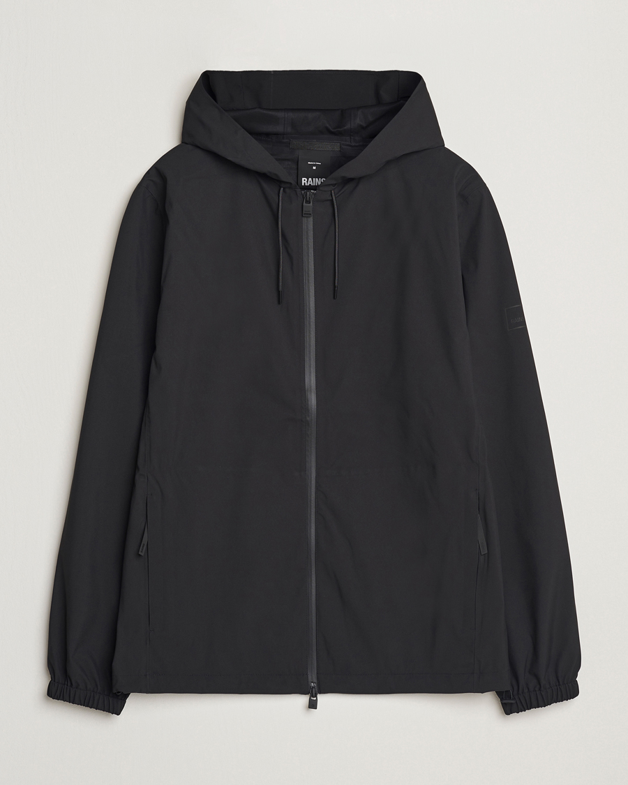 Herren | Jacken | RAINS | Suva Hooded Waterproof Jacket Black