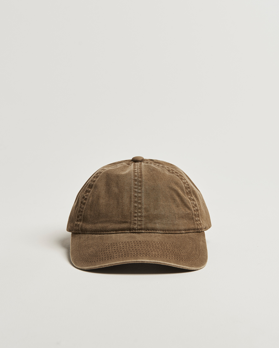 Herren | Hüte & Mützen | Varsity Headwear | Washed Cotton Baseball Cap Beige