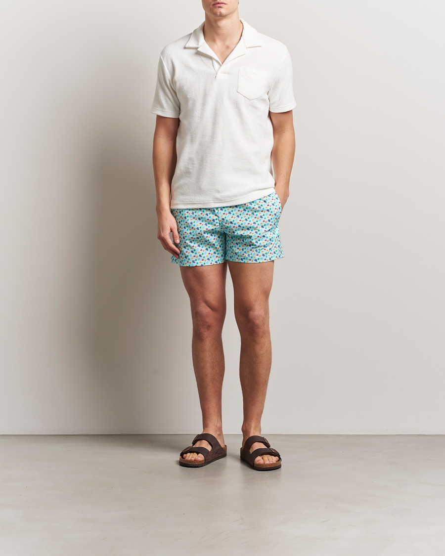 Herren | Badehosen | Vilebrequin | Moorise Swim Shorts Pacific