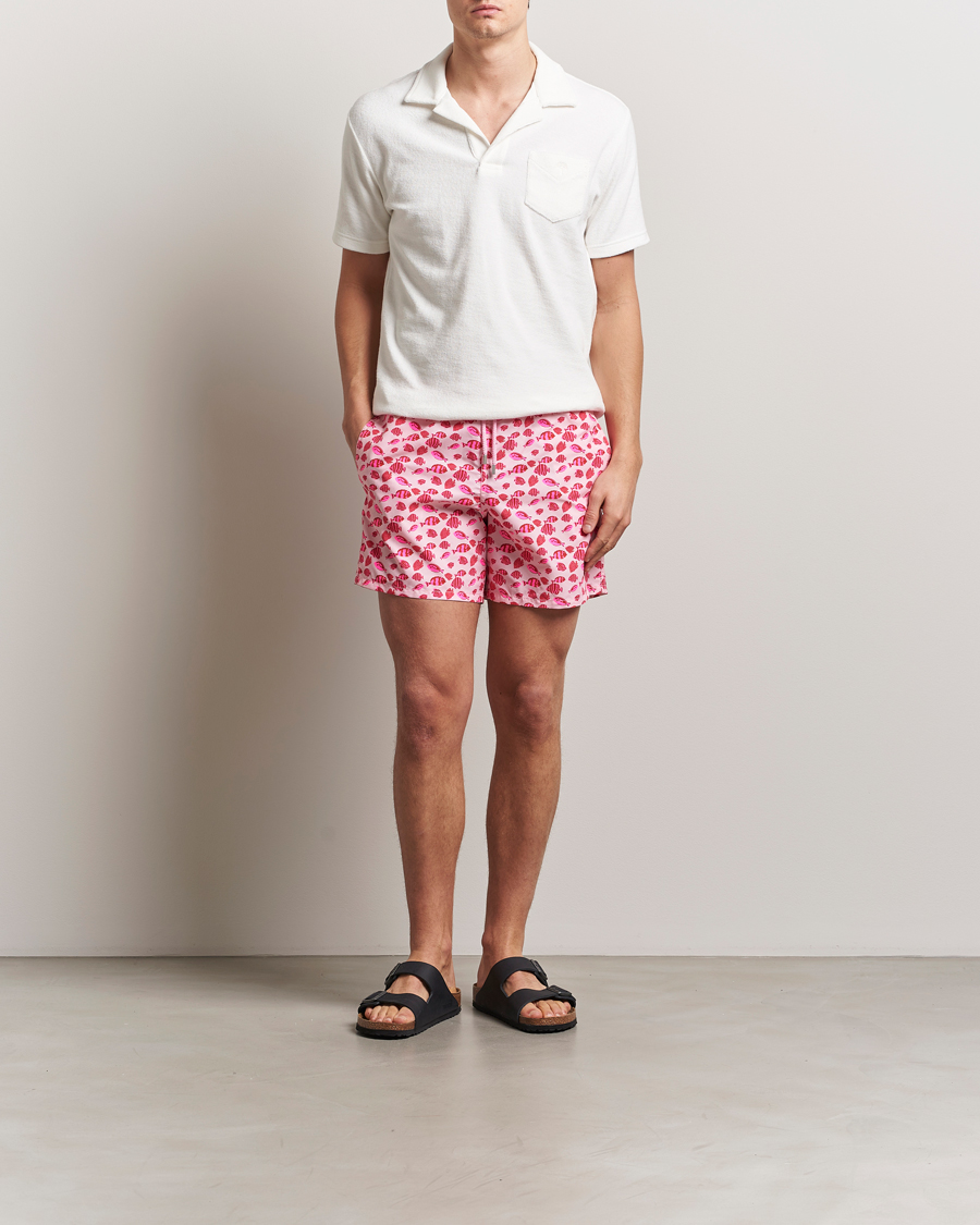 Herren | Badehosen | Vilebrequin | Moorea Swimshorts Pivoine