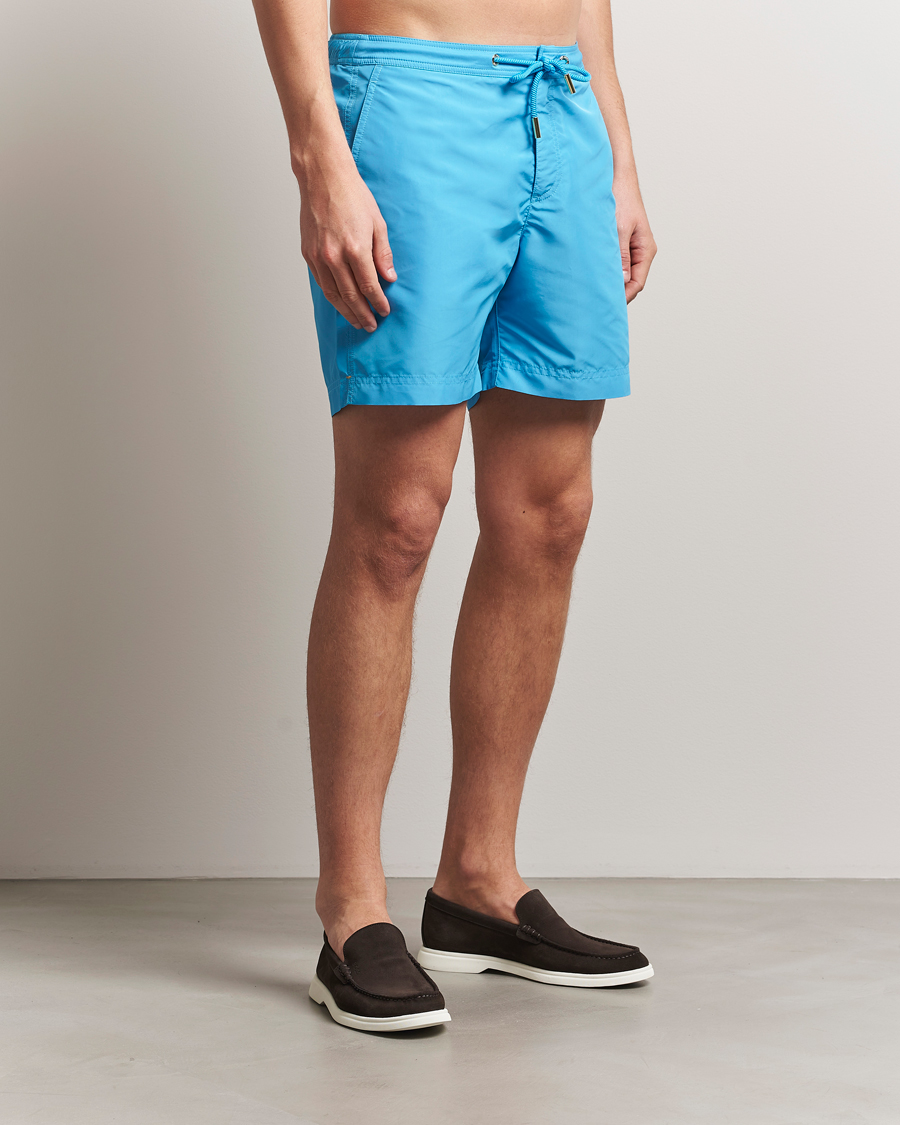 Herren | Badehosen | Orlebar Brown | Bulldog Drawcord Swimshorts California Blue