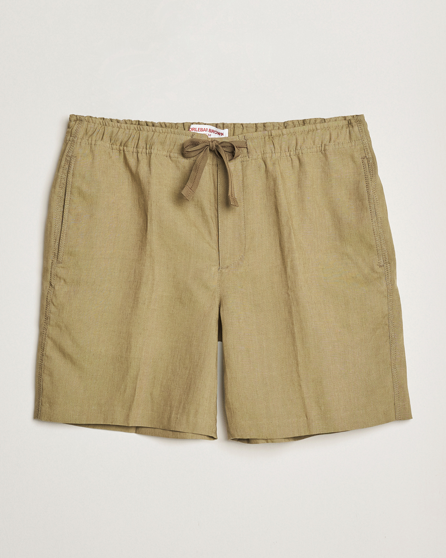 Herren | Shorts | Orlebar Brown | Alex Linen Shorts Agave Green