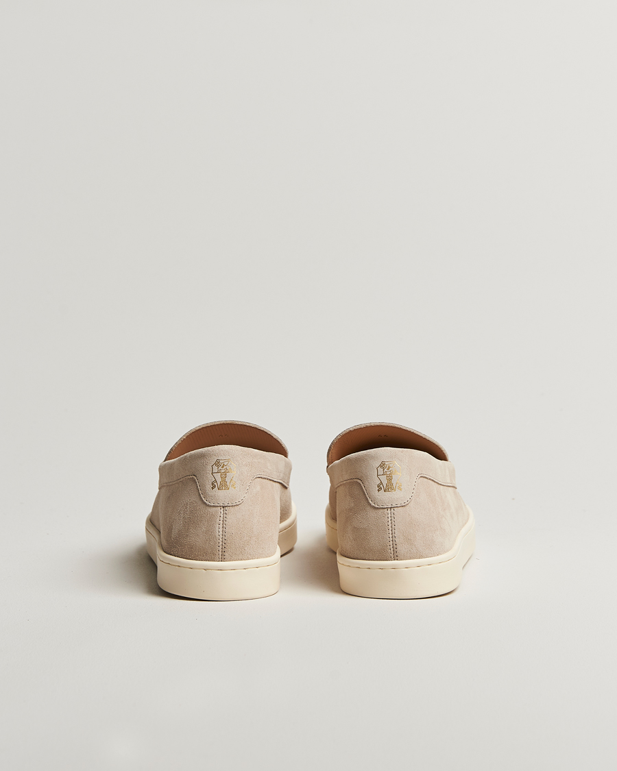 Herren | Brunello Cucinelli Moccasin Loafer Beige Suede | Brunello Cucinelli | Moccasin Loafer Beige Suede