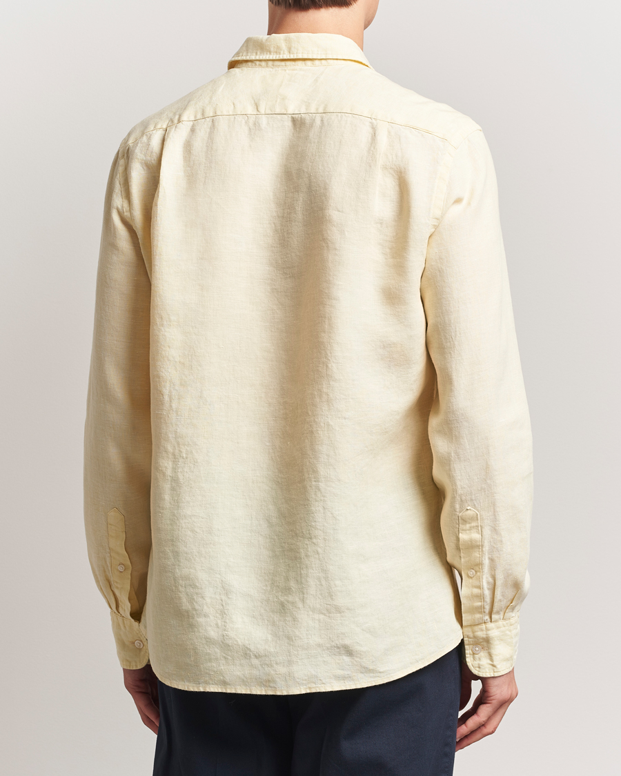 Herren | Hemden | Charles Tyrwhitt | Pure Linen Slim Fit Shirt Lemon