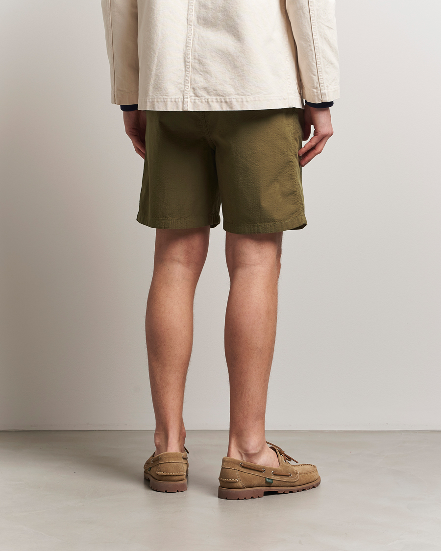 Herren | Shorts | Forét | Hush Seersucker Shorts Army