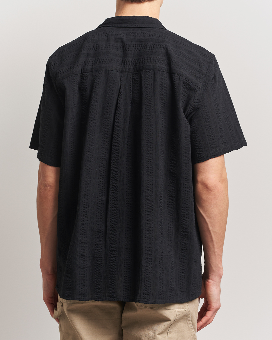Herren | Hemden | Forét | Peer Short Sleeve Shirt Black