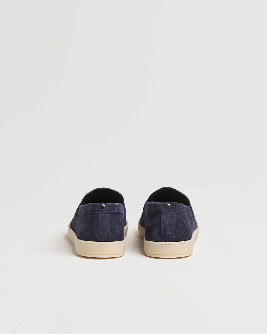 Herren | Canali Summer Loafers Navy | Canali | Summer Loafers Navy