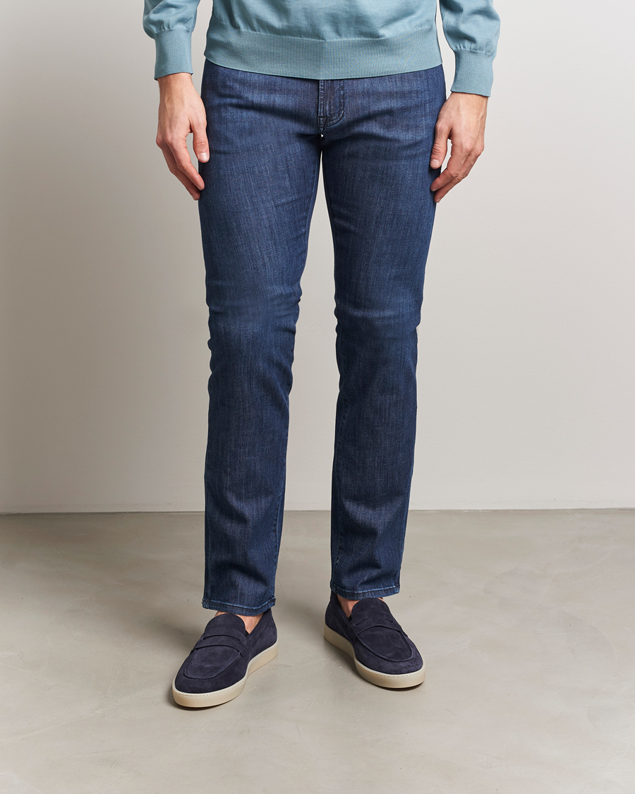 Herren | Canali Summer Loafers Navy | Canali | Summer Loafers Navy