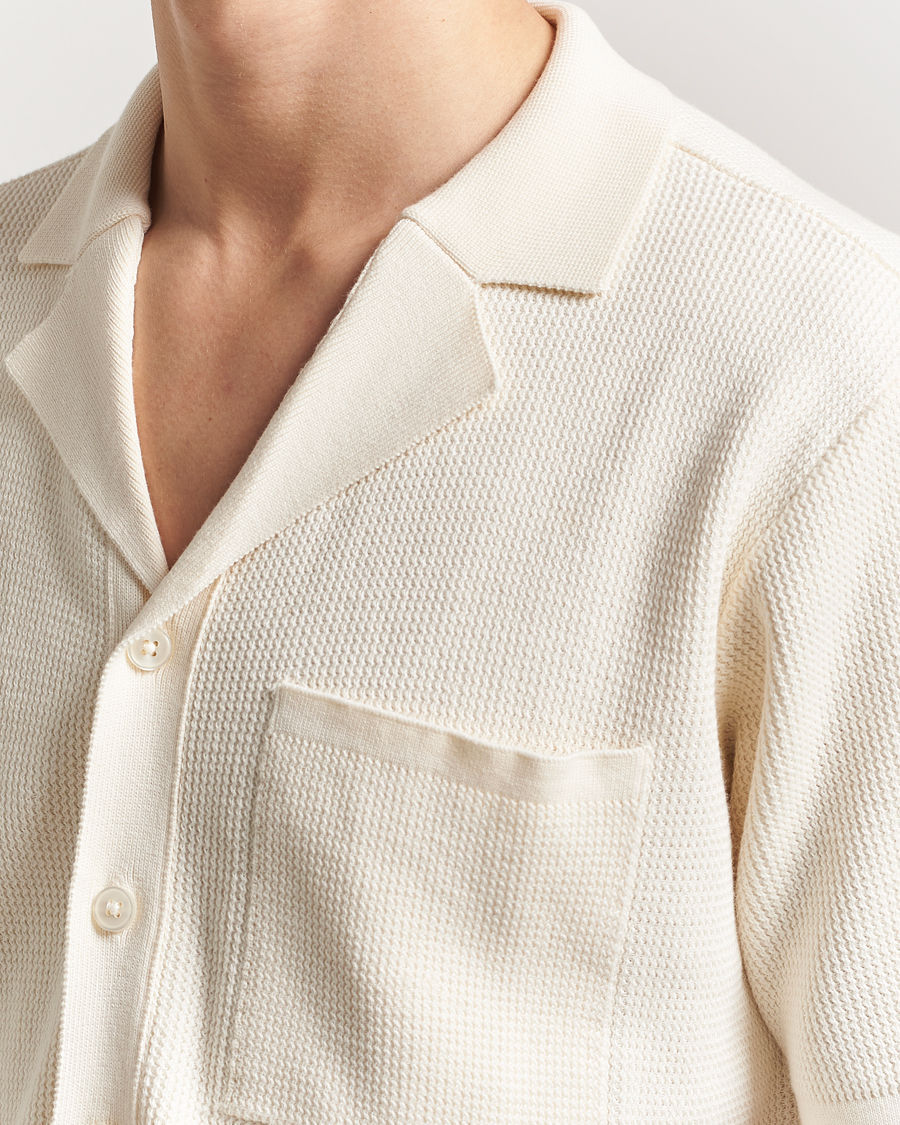 Herren | Hemden | KnowledgeCotton Apparel | Knitted Short Sleeve Shirt Eggret